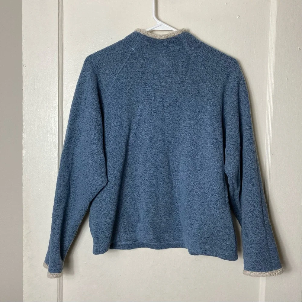 Alf vintage Kuhl blue sweater fleece womens M_7